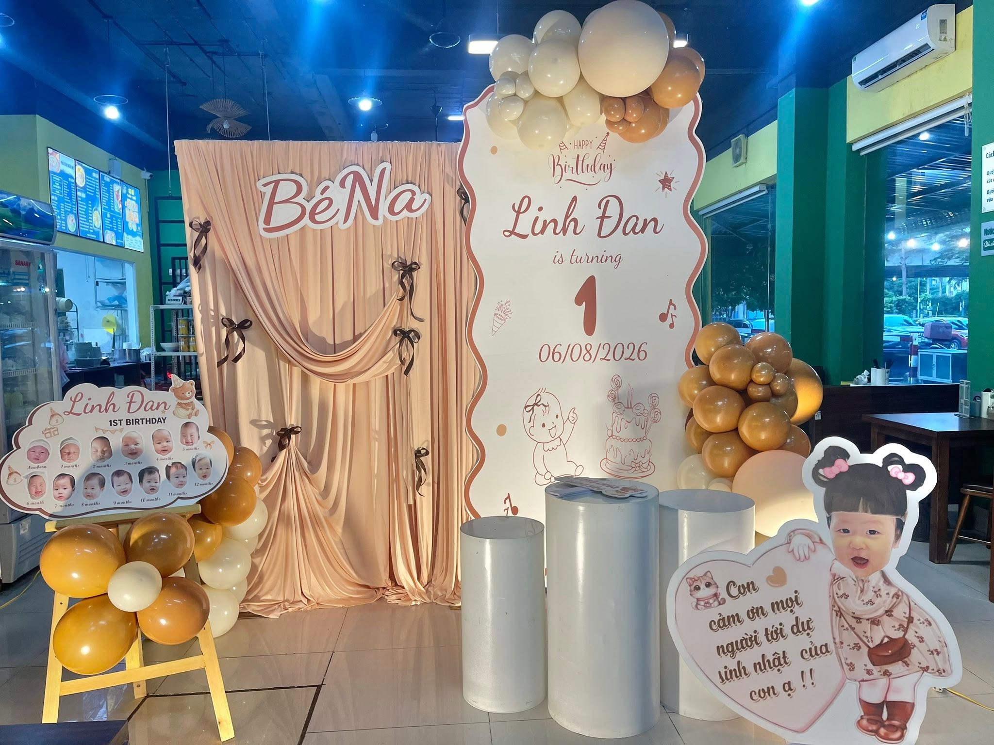Trang Trí Sinh Nhật Cho Bé Tại Mê Linh