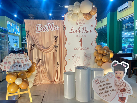 Ảnh Trang Trí Sinh Nhật Cho Bé Tại Mê Linh