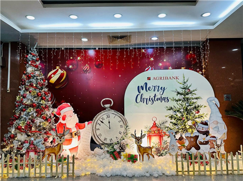 Ảnh Trang Trí Noel Văn Phòng Long Biên