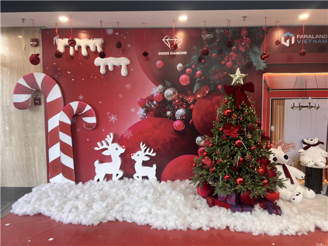 Ảnh Trang Trí Noel Công Ty Hà Nội – Chú Cuội Events