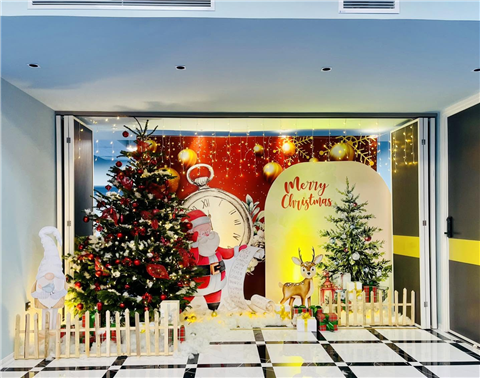 Ảnh Trang Trí Noel Văn Phòng Gia Lâm